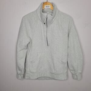 Lululemon Gray Quarter-Zip Women's Top